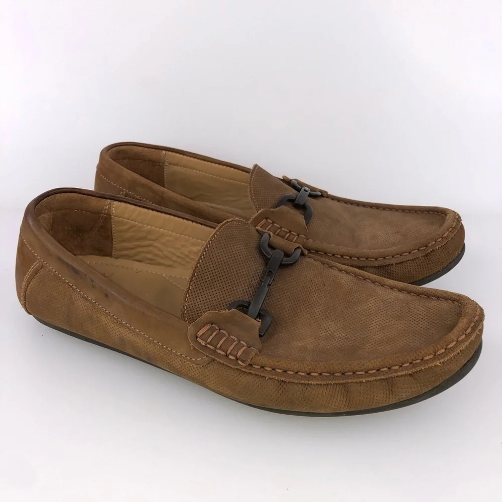 Alan Payne Bit Loafer Shoes Size 10.5